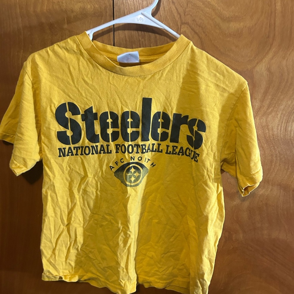 NFL Steelers Kids Yellow Tee
